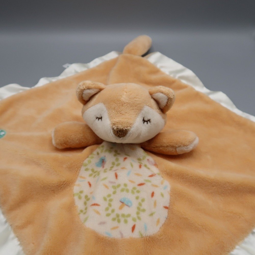 Douglas Baby Fox Woodland Lovey Security Blanket‎ Mushrooms Lovie Orange Infant